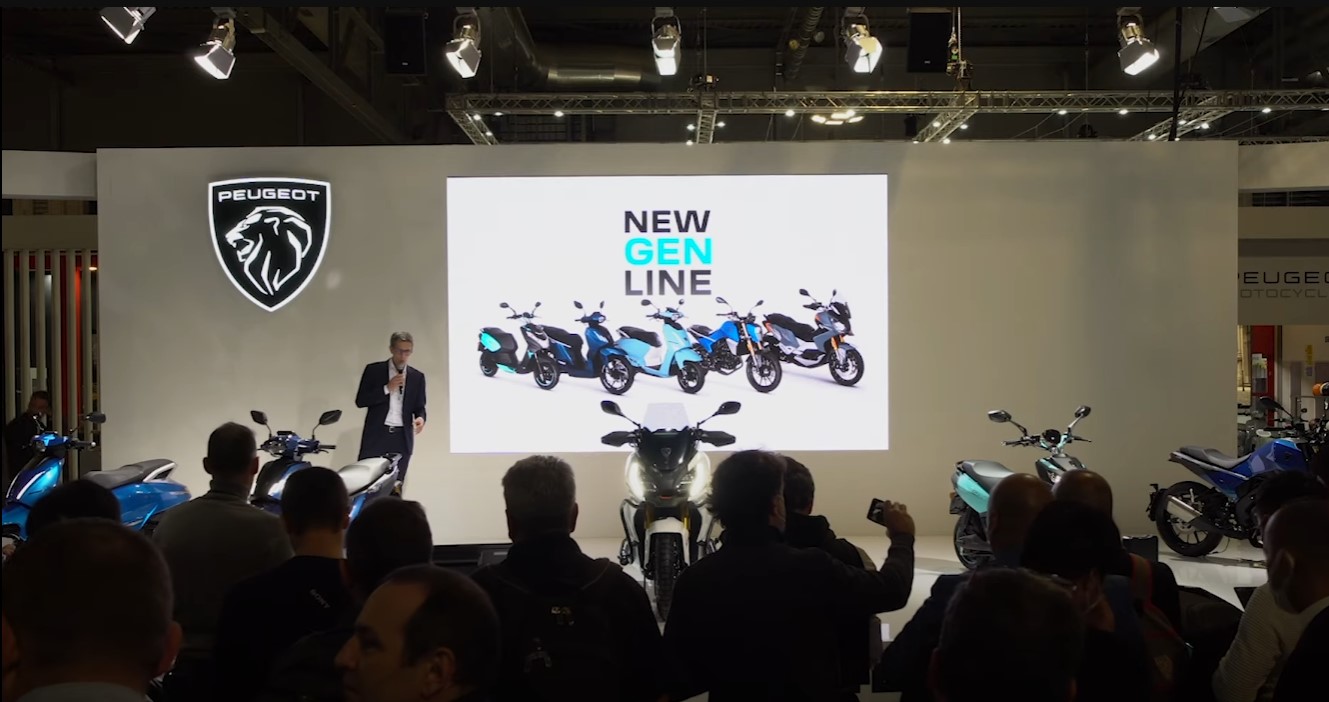 푸조모터사이클 2022 이태리 EICMA 에서 신모델 발표 